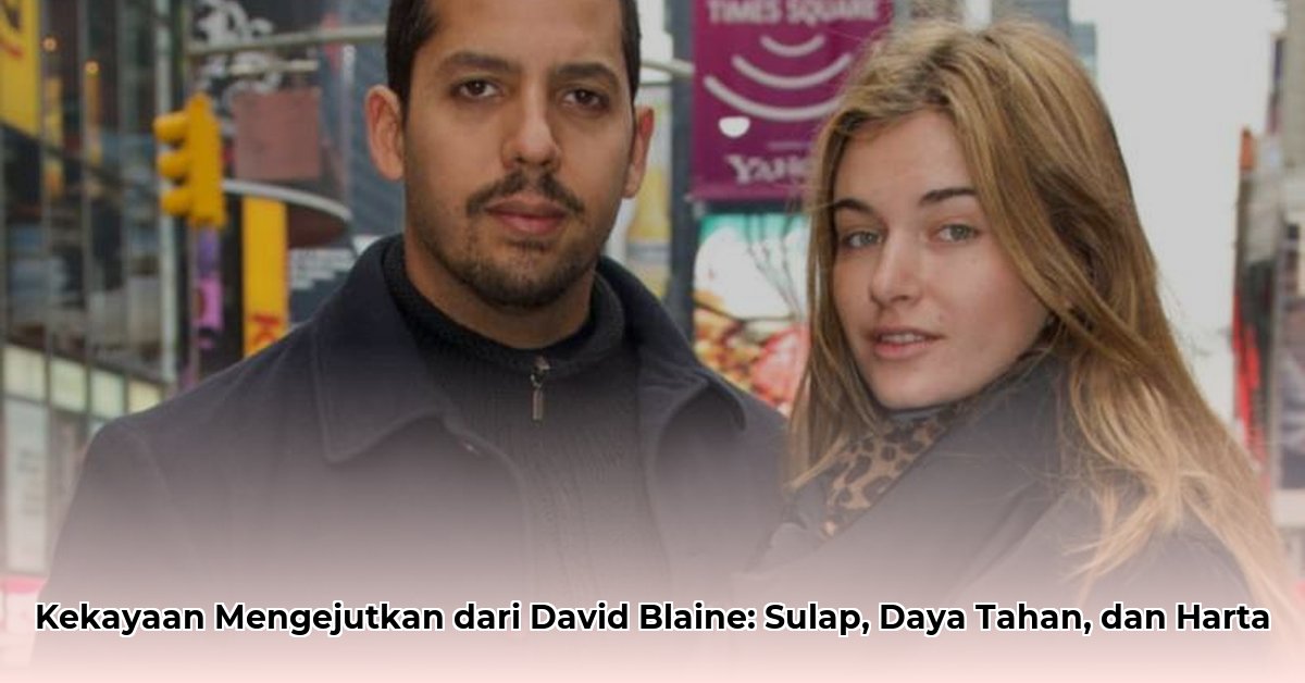 net worth david blaine